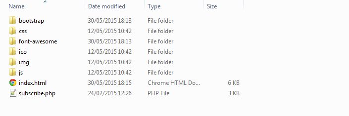 contoh file website