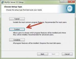 Pilihan Proses Instalasi MySQL : Typical, Custom, dan Complete