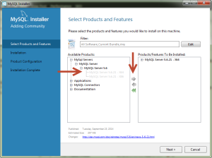 Tutorial Cara Menginstall MySQL 5.6 - Pilih MySQL Server 5.6