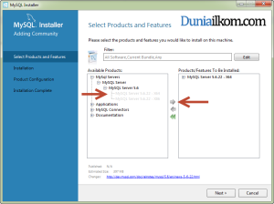 Tutorial Cara Menginstall MySQL 5.6 - Pilih MySQL Server 5.6