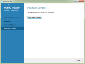 Tutorial Cara Menginstall MySQL 5.6 - Proses Instalasi Selesai