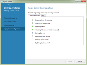 Tutorial Cara Menginstall MySQL 5.6 - Terapkan Setingan MySQL