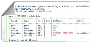 Tipe Data DATE MySQL