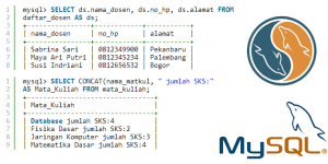 Tutorial Belajar MySQL Menggunakan Alias sebagai ganti nama Tabel (query AS)