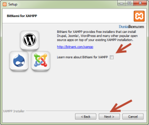 Cara Menginstall XAMPP - Iklan BitNami