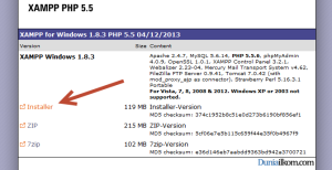 Cara Menginstall XAMPP versi 1.8.3