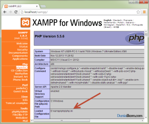 Cara Mengubah File Konfigurasi php.ini - Loaded Configuration File