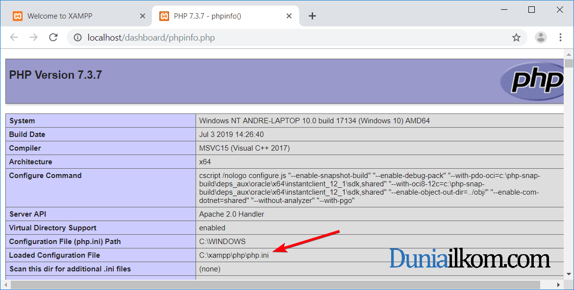 Tutorial Belajar Php Cara Mengubah File Konfigurasi Php Php Ini Duniailkom