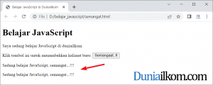 Cara Menjalankan Kode Program JavaScript - 2