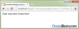 Tutorial PHP: Cara Membuat Validasi Form PHP (fungsi isset dan empty ...