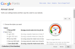 Tutorial Belajar CSS - Pilih jenis font Google Font