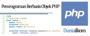 Tutorial Belajar OOP PHP - Pemrograman Berbasis Objek PHP