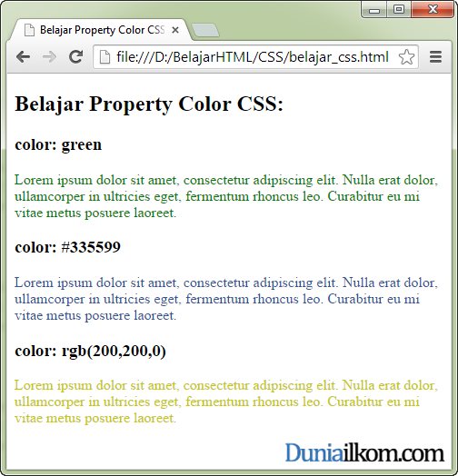 Cara Mengubah Warna  Font  Di Css Ide Perpaduan  Warna 