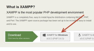 Cara Menginstall XAMPP di Windows - Download XAMPP 5.6.3