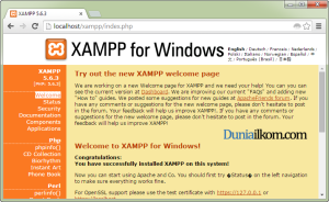 Cara Menginstall XAMPP di Windows - Localhost Sukses diinstall