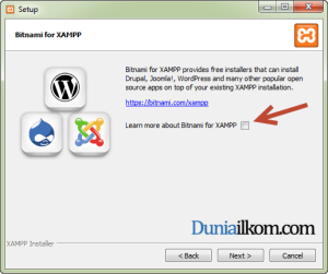 Cara Menginstall XAMPP di Windows - Pilihan untuk Bitnami