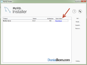 Tutorial Belajar MySQL - Install MySQL Service