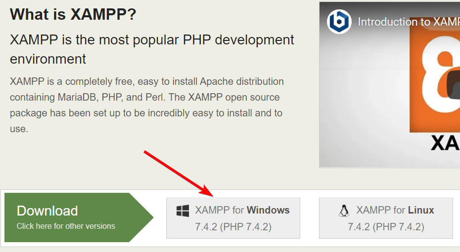 how to download xampp for windows 7