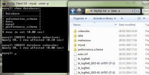 Folder Data dalam MySQL