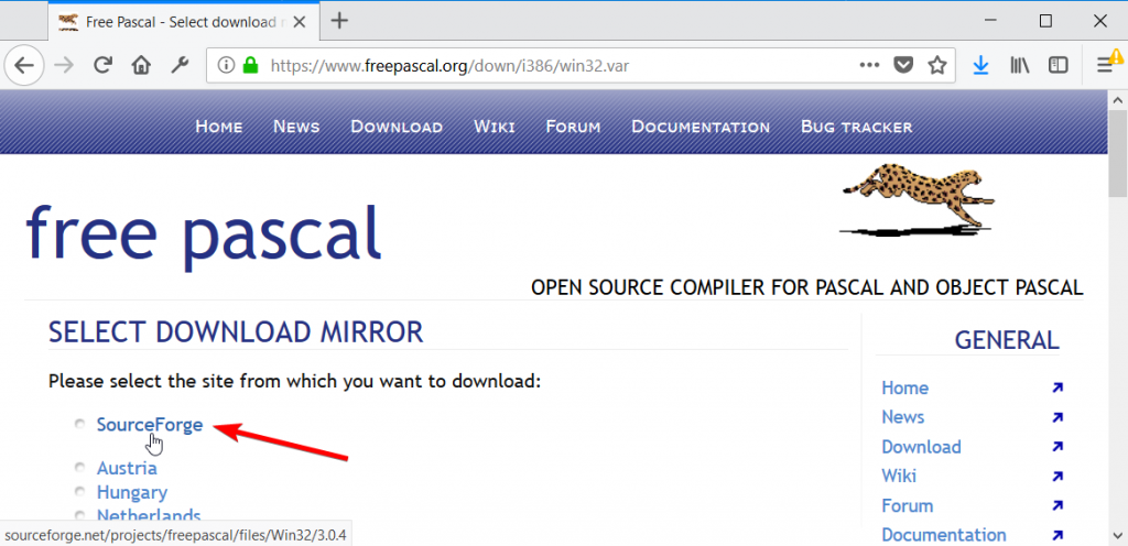 Cara download Free Pascal 