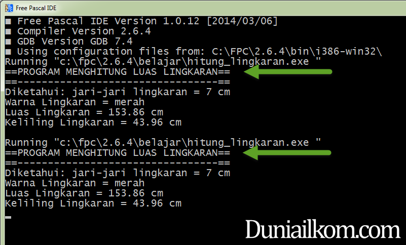 Struktur Dasar Kode Program Pascal  Tutorial Pascal 