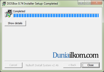 Proses Instalasi DOSBox - Complete