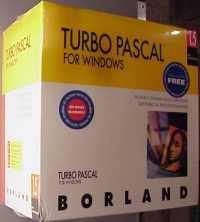 Tampilan Kotak Aplikasi Turbo Pascal for Windows