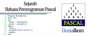 Tutorial Belajar Pascal - Sejarah Bahasa Pemrograman Pascal