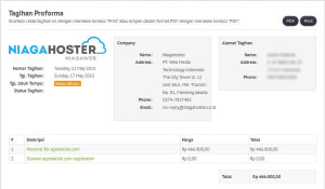 Cara Pembayaran Web Hosting