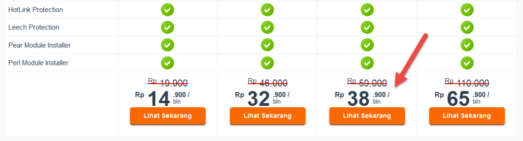 Pilih Paket Web Hosting dari Niagahoster