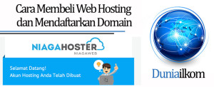 Tutorial Membuat Web Online - Cara Membeli Web Hosting dan Mendaftarkan Domain