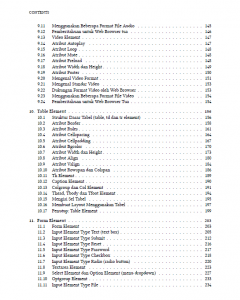 Daftar isi eBook HTML Uncover - 3
