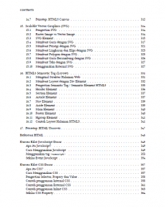 Daftar isi eBook HTML Uncover - 5