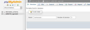 Membuat Tabel MySQL di cPanel dengan phpMyAdmin