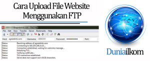 Tutorial Membuat Web Online - Cara Upload File Website Menggunakan FTP