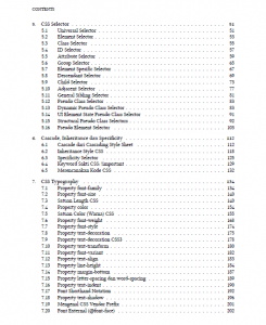 Daftar isi eBook CSS Uncover - 2