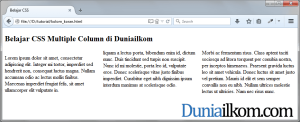 Cara Membuat Kolom Koran dengan CSS
