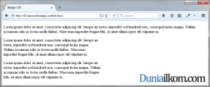 Mengatur lebar element dengan CSS 3