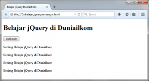 Cara Menjalankan Kode jQuery (event ready)