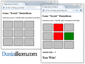 Cara Membuat Game Dengan jQuery