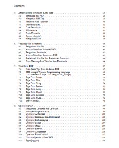 Daftar isi eBook PHP Uncover - 2