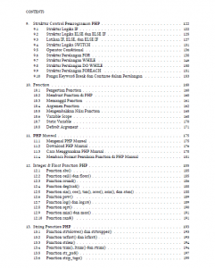 Daftar isi eBook PHP Uncover - 3