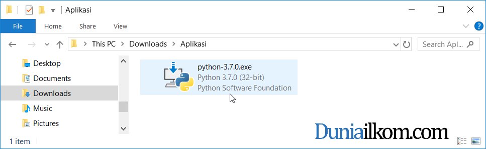 File Installer Python 3.7