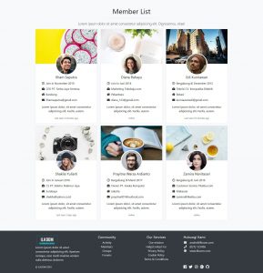 Studi Kasus Pembuatan Template Profile Member - Bootstrap Uncover Duniailkom