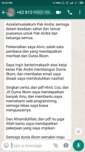 Testimoni eBook Duniailkom