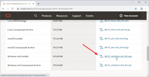 Cara download Java JDK 15