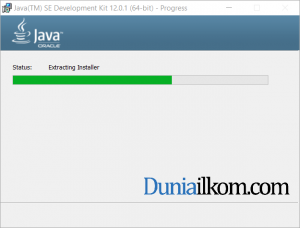 Proses instalasi Java part 3