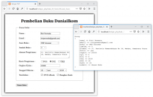 Studi kasus PHP Uncover - Pemrosesan form