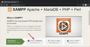 Link download XAMPP 8