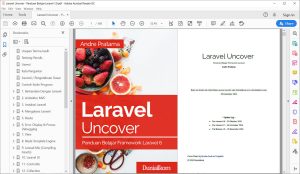 Tampilan eBook Laravel Uncover